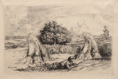 Roggenhaufen, Crèvecœur von Auguste Louis Lepère