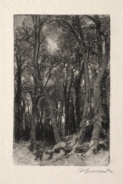Le Bas Bréau von Auguste Louis Lepère