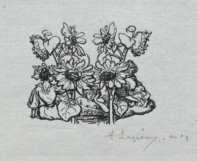 Pariser Almanach, 1897: Schlussstück, Sommer von Auguste Louis Lepère