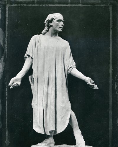 Ein Bürger von Calais (Gips) von Auguste Rodin