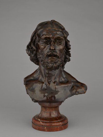 Büste von Johannes dem Täufer, 1886 von Auguste Rodin