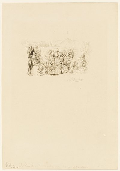 Die Runde von Auguste Rodin