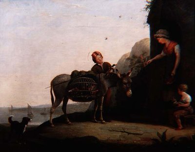 Handeln um Geflügel von Augustus Wall Callcott