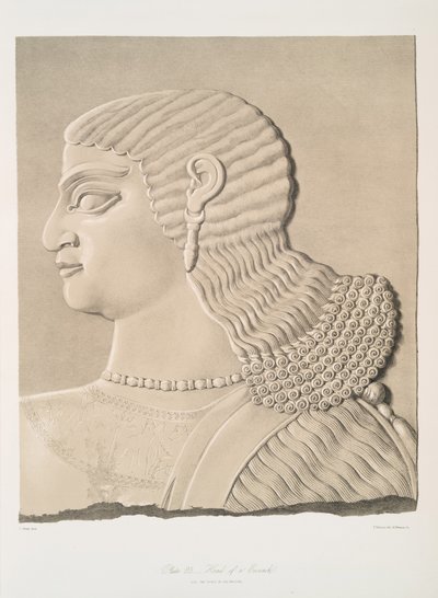 Kopf eines Eunuchen, 1849 von Austen Henry Layard