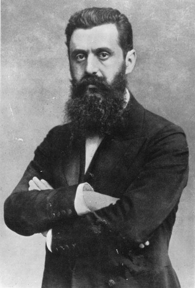 Theodor Herzl, 1903 von Austrian Photographer