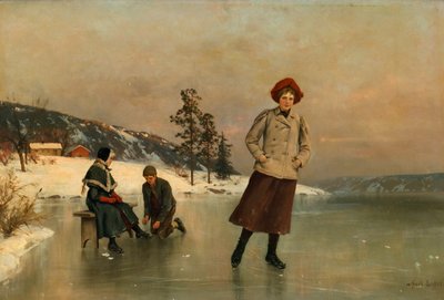 Schlittschuhlaufen von Axel Hjalmar Ender