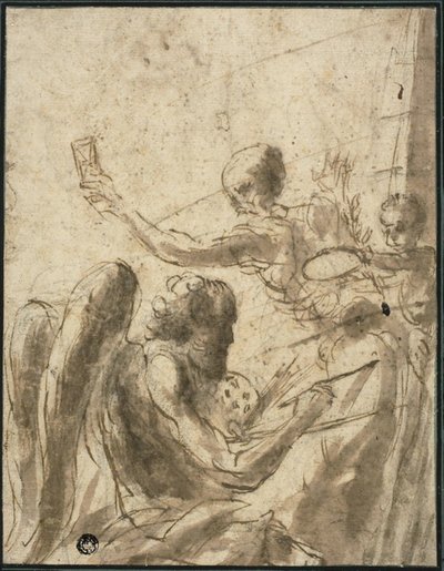 Allegorie der Zeit und des Ruhms von Baccio del Bianco