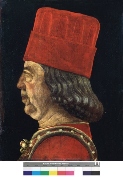 Porträt von Borso d