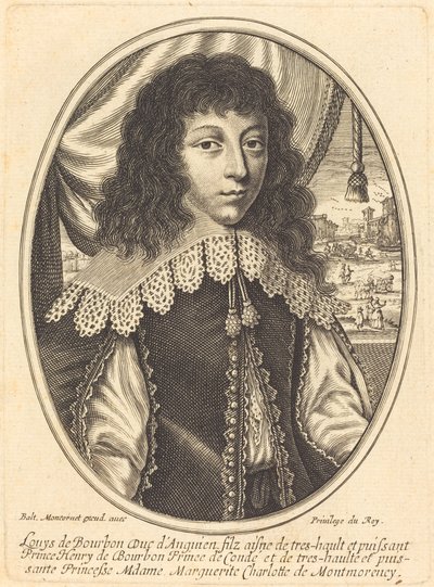 Louis II. de Bourbon-Condé von Balthasar Moncornet