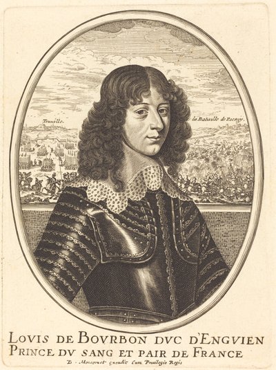Louis II de Bourbon-Condé von Balthasar Moncornet