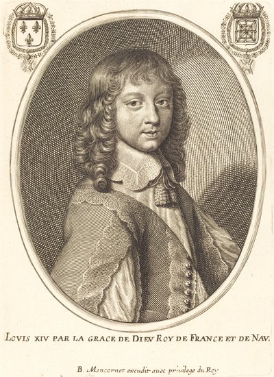 Ludwig XIV. von Balthasar Moncornet
