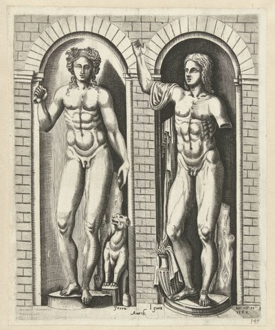 Erde und Feuer von Balthazar van den Bos