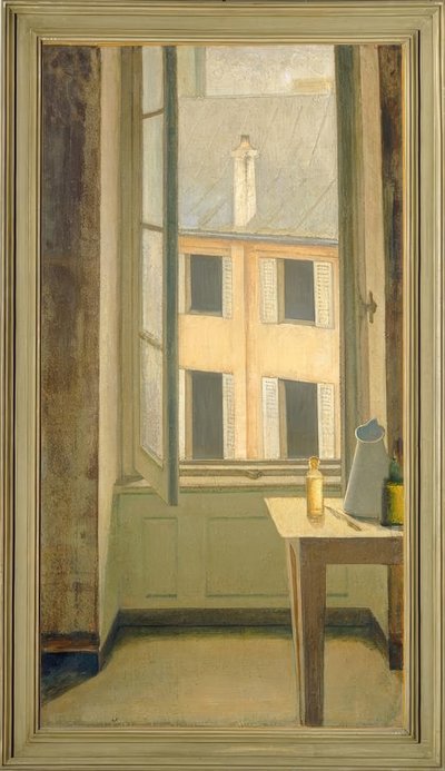 Das Fenster, Hof von Rohan von Balthus Klossowski de Rola