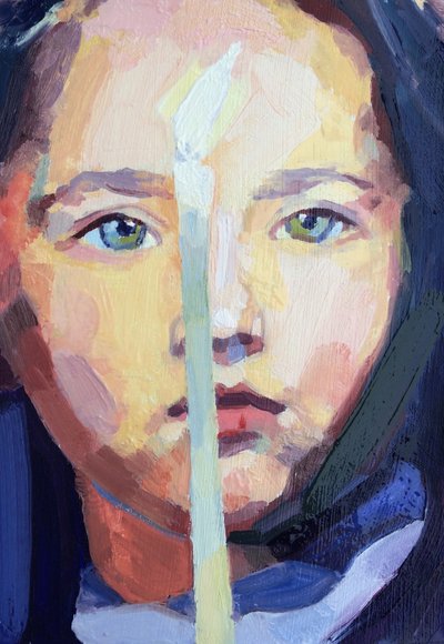 Kerzenlicht 6, 2015 von Barbara Hoogeweegen