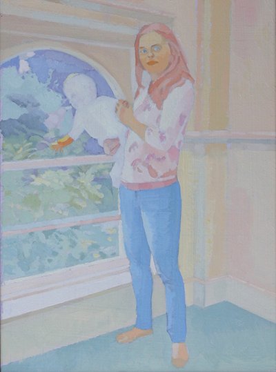 Unvermeidlich - Iris, 2010 von Barbara Hoogeweegen