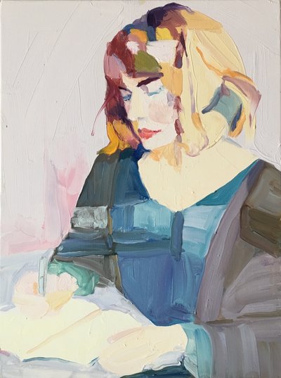Ruhe, 2017 von Barbara Hoogeweegen