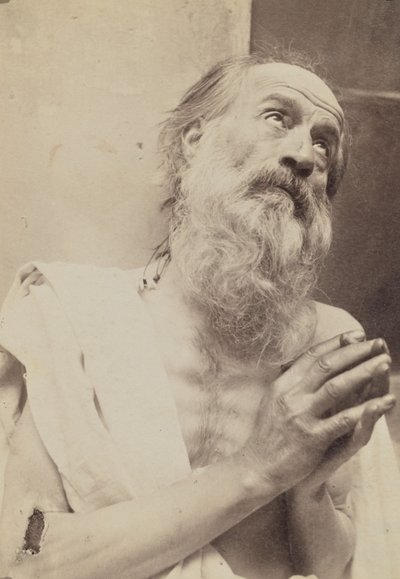 Porträt eines betenden Mannes von Baron Wilhelm von Gloeden