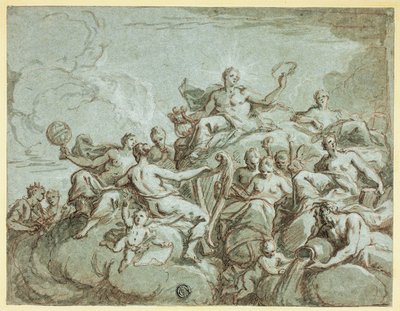 Apollo und die Musen von Bartholomaeus Spranger