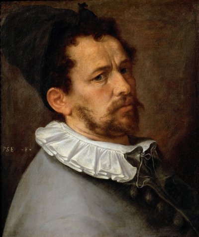 Selbstporträt, ca. 1580-1585 von Bartholomaeus Spranger