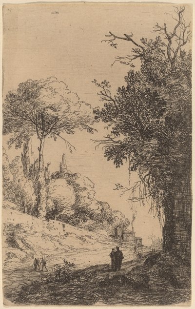 Teil der Via Flaminia von Bartholomeus Breenbergh