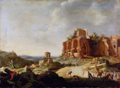 Die Steinigung des heiligen Stephanus von Bartholomeus Breenbergh