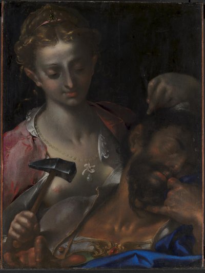 Jael tötet Sisera von Bartholomeus Spranger