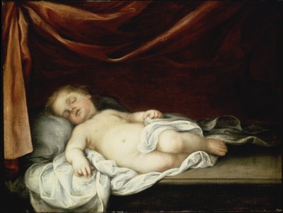 Das schlafende Christkind von Bartolomé Esteban Murillo