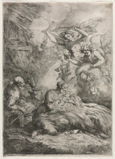Die Geburt Christi von Bartolomeo Biscaino