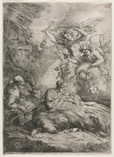 Die Geburt Christi von Bartolomeo Biscaino
