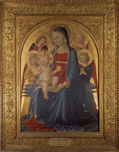 Madonna mit dem Kind von Bartolomeo Caporali