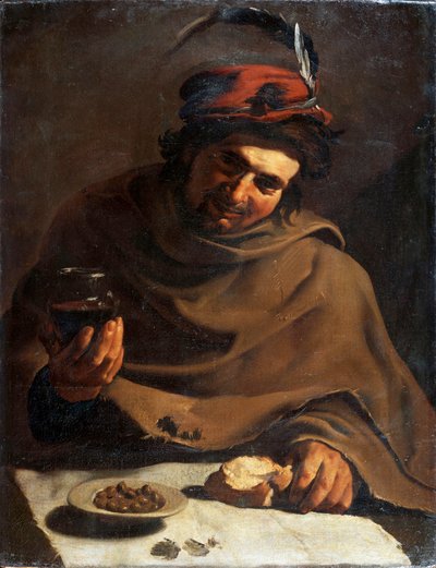 Frühstück, frühes 17. Jahrhundert von Bartolomeo Manfredi