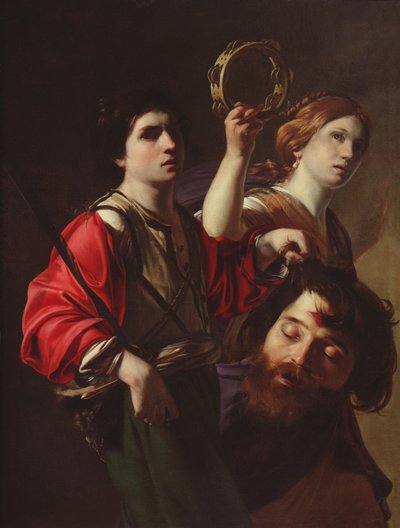 David triumphierend von Bartolomeo Manfredi