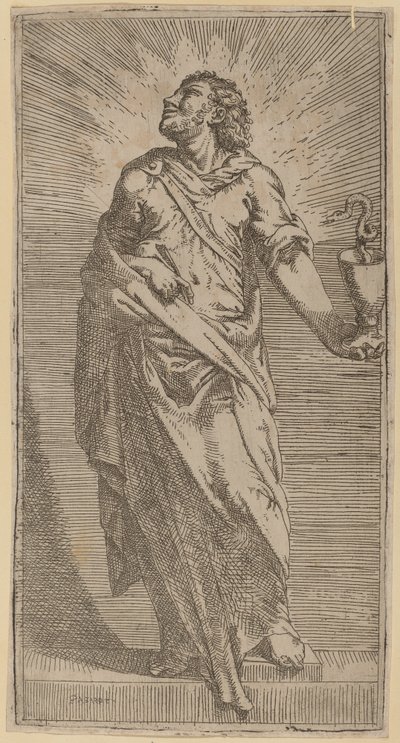 Johannes der Evangelist von Bartolomeo Passarotti