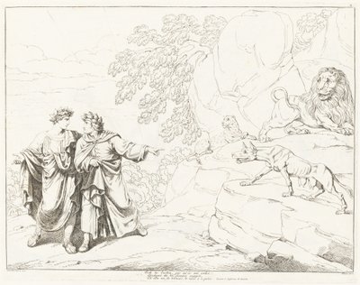 Göttliche Komödie von Dante (Band I) von Bartolomeo Pinelli
