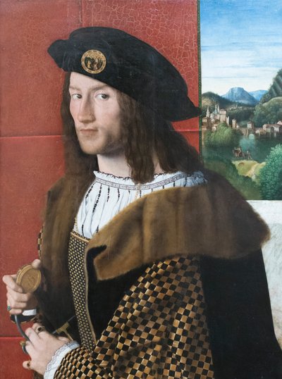 Porträt eines Gentlemans von Bartolomeo Veneto