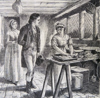 Hetty Sorrel, 1859 von Basil Bradley