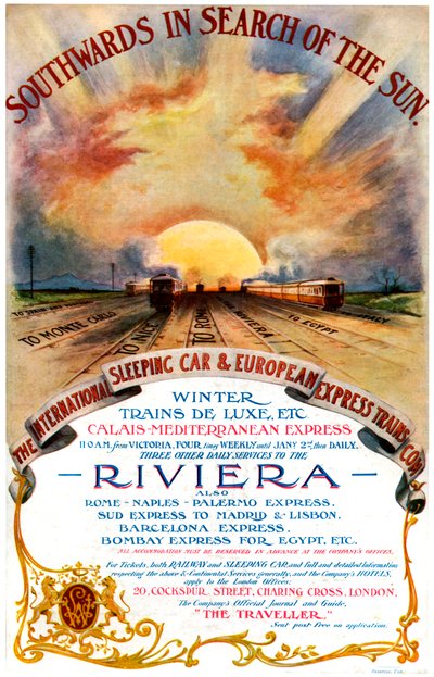 Südwärts auf der Suche nach der Sonne, 1905 von Bemrose