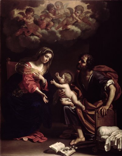 Die Heilige Familie, 1682 von Benedetto the Younger Gennari