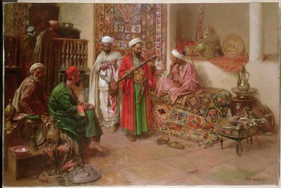 Araber im Inneren von Benjamin 1845 1902 Constant