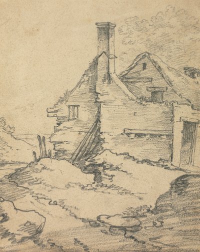 Häuser in einer Landschaft von Benjamin Barker