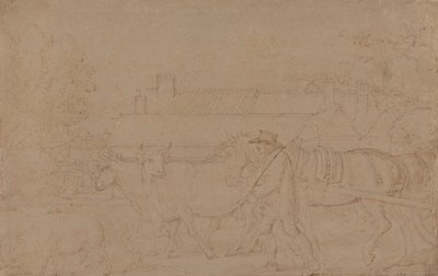 Ein Bauernhof in der Nähe von Windsor von Benjamin West