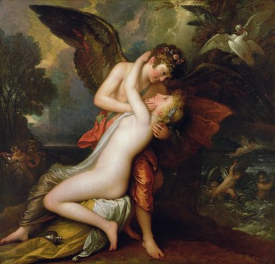 Cupid und Psyche, 1808 von Benjamin West