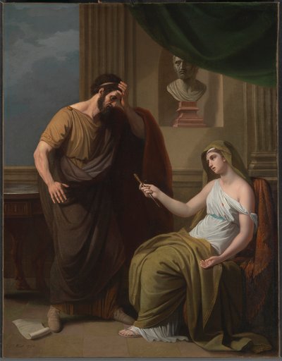 Paetus und Arria von Benjamin West