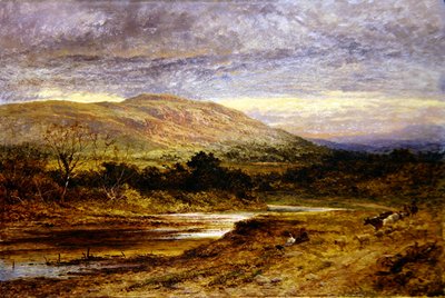 Abend in Llandulas, Nordwales von Benjamin Williams Leader