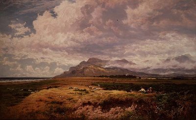In der Nähe von Harlech, Nordwales von Benjamin Williams Leader