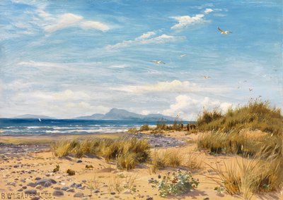 Die Küste von Carnarvonshire von Benjamin Williams Leader