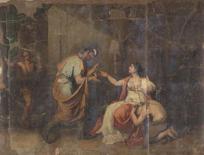 Der Tod von Sophonisba, Königin von Numidien von Benjamin Wolff
