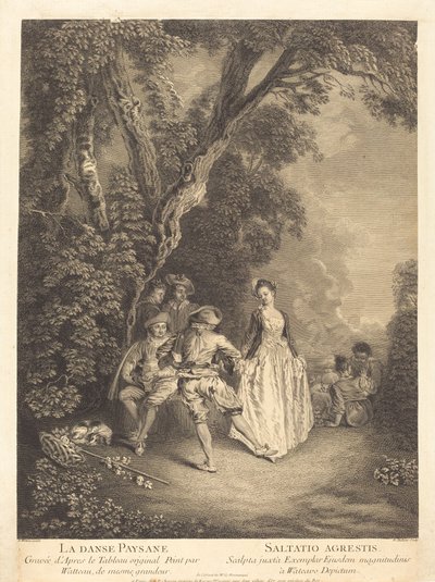 Der Bauerntanz von Benoit Audran II
