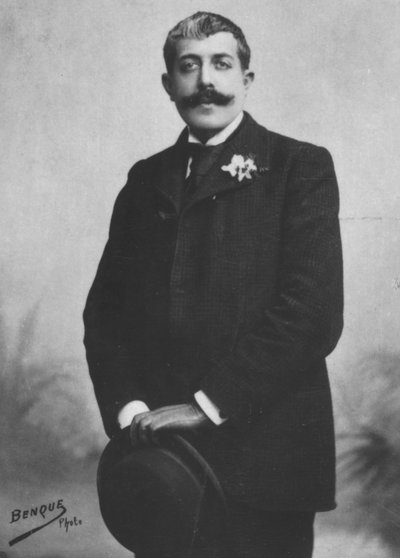 Jean Lorrain, c1893 von Benque