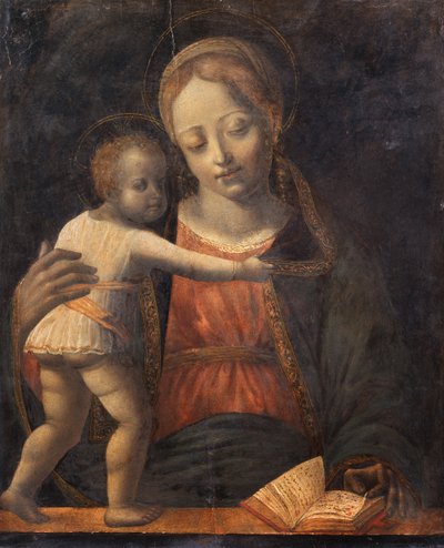 Madonna mit Kind von Bernadino Jacobi Butinone